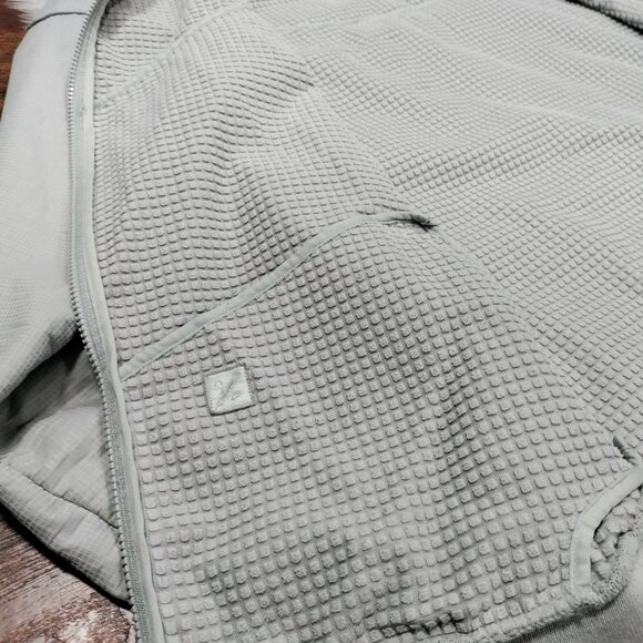 NIKE Sportwear Light Gray Sporty Activewear Hooded Windbreaker Jacket Size XXL - Picture 7 of 16